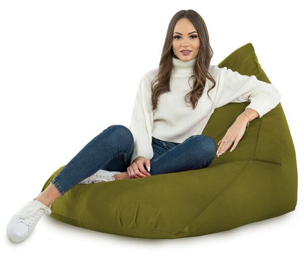 Sedací vak Bermudy Plyš Farba: Zelený