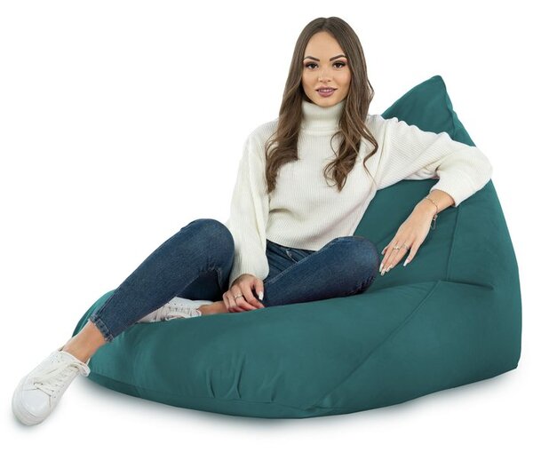 Sedací vak Bermudy Plyš Farba: Modrý