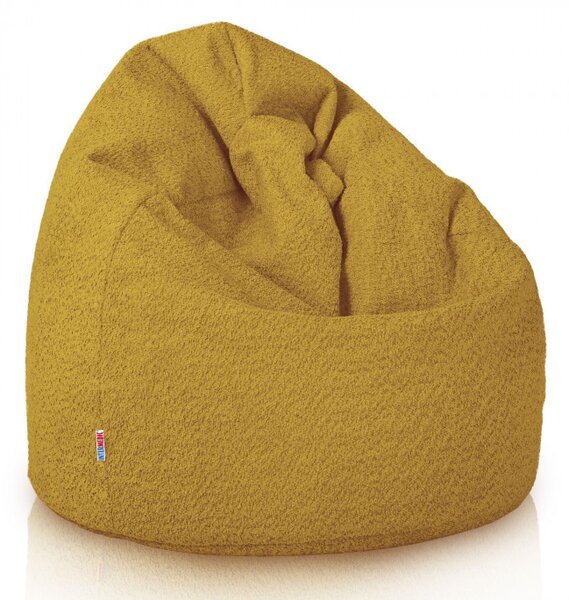 Sedací vak Bag Sako L Boucle Farba: Horčicový