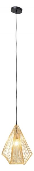 KARE DESIGN Sada 2 ks – Stropné svetlo Modo Wire – zlatá 38 × 31 × 31 cm