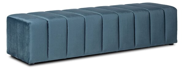 Modrá Zamatová lavica– 160 × 50 × 42 160 × 50 × 42 cm THEV DESIGN