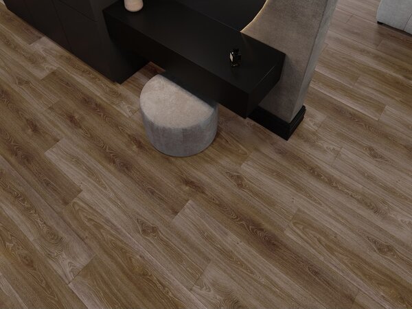 Mexen San Juan vinylové panely 1240 x 182 mm SPC 6,5 mm, podložka IXPE 1,5 mm, 4 V-drážka, Dub - F1049-1240-182-505-4V1-01