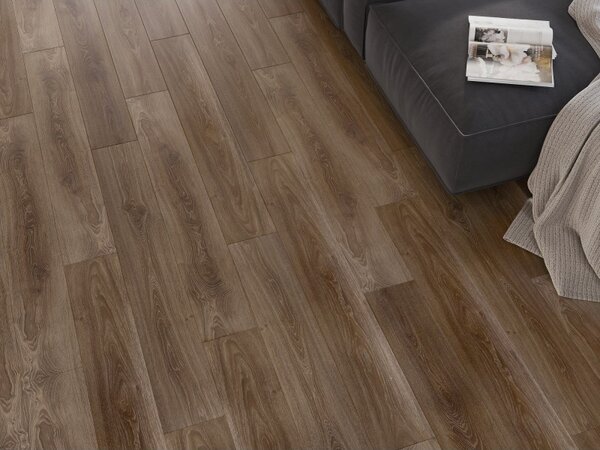 Mexen San Juan vinylové panely 1240 x 182 mm SPC 6,5 mm, podložka IXPE 1,5 mm, 4 V-drážka, Dub - F1049-1240-182-505-4V1-01