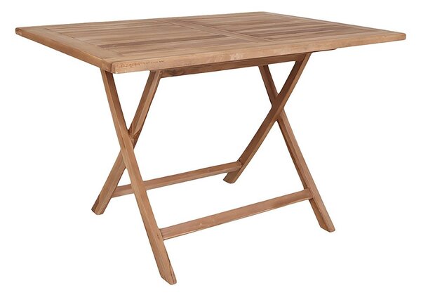 Teakový jedálenský stôl Oviedo 120 × 80 × 75 cm HOUSE NORDIC
