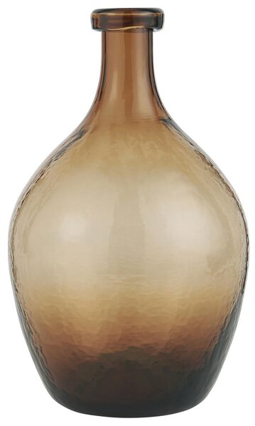 Sklenená váza Balloon Brown 28 cm