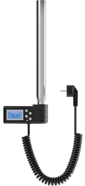 Mexen FA-J1229 elektrické vykurovacie teleso 600 W, čierne - W959-0600-70