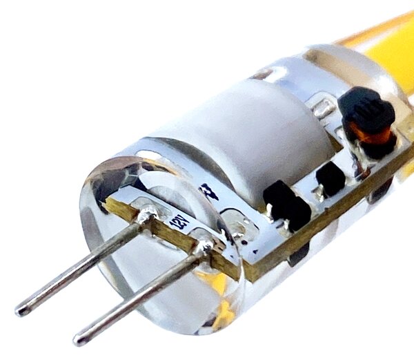 LED line® LED žiarovka G4 COB, 12V AC/DC, 1.5W, 120lm, 360°, 6+4 zadarmo! [248986] Farba svetla: Studená biela