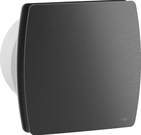 Mexen AXS, kúpeľňový ventilátor, priemer 150mm, čierna matná, W9601-150-70
