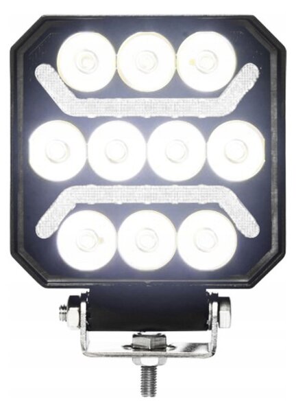 KAMAR LED pracovné svetlo 15W, 1500lm + LED pás, 12/24V, IP67 [L0184]