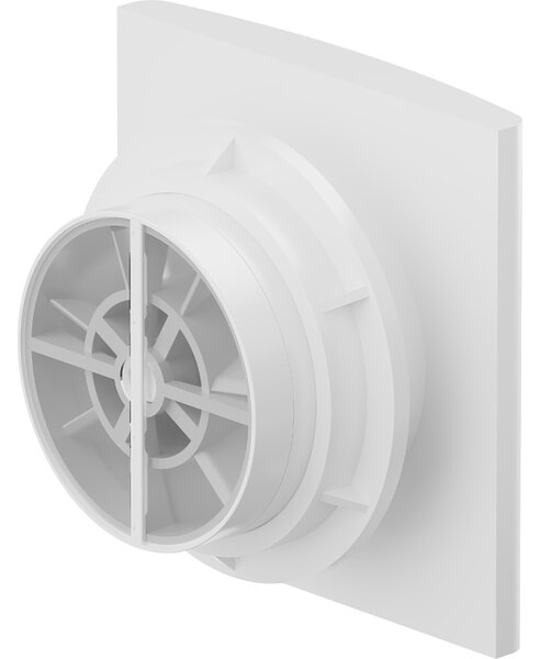 Mexen EXS, kúpeľňový ventilátor, priemer 100mm, biela, W9604-100-00