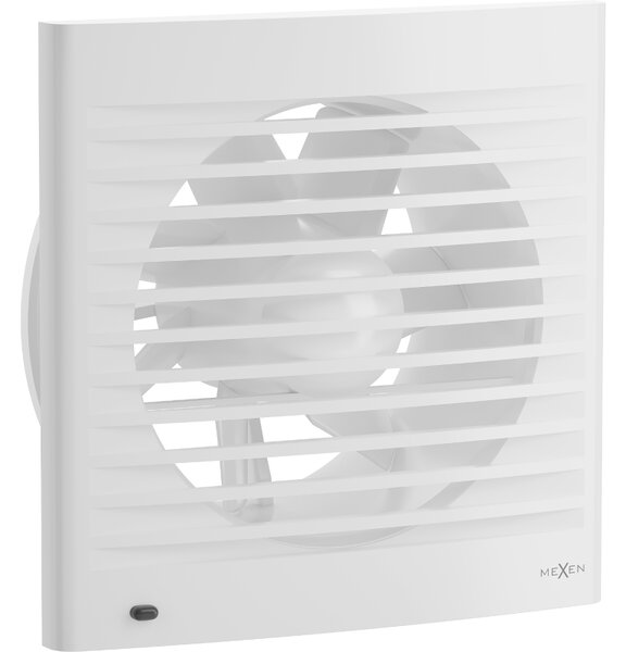 Mexen EXS, kúpeľňový ventilátor so snímačom pohybu a časovačom, priemer 150mm, biela, W9604-150-00