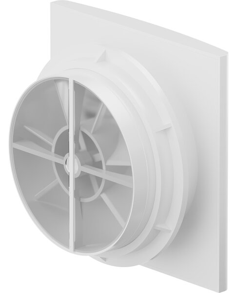 Mexen EXS, kúpeľňový ventilátor so snímačom pohybu a časovačom, priemer 150mm, biela, W9604-150-00