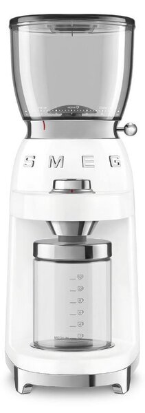 SMEG 50's Retro Style mlynček na kávu biela, biela