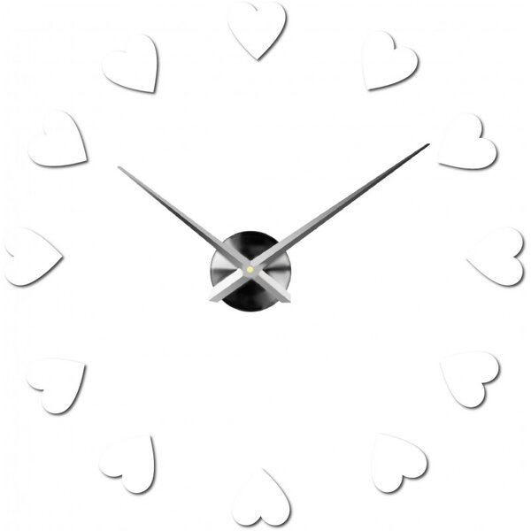 Veľké nástenné hodiny s motívom srdca I SENTOP 12S051 Wall clock HEU-
