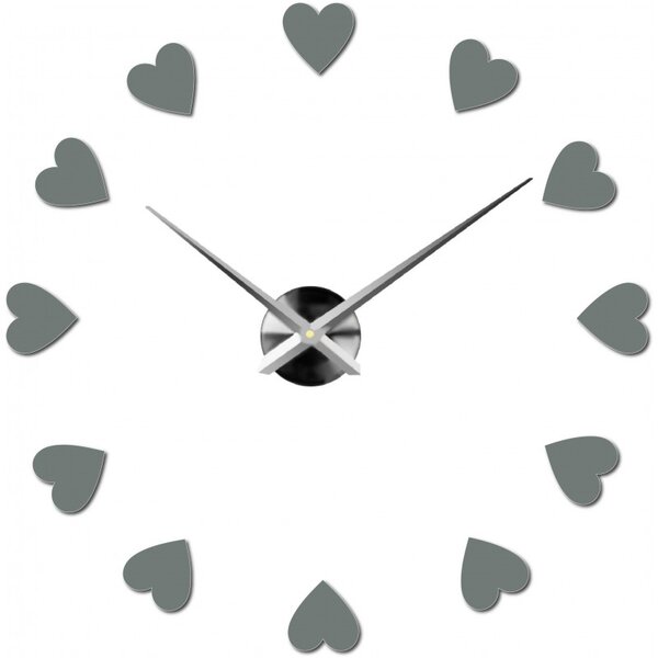Veľké nástenné hodiny s motívom srdca I SENTOP 12S051 Wall clock HEU-