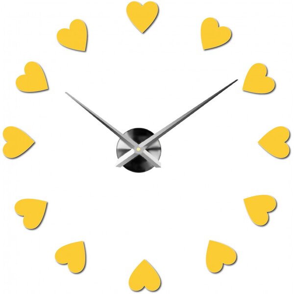 Veľké nástenné hodiny s motívom srdca I SENTOP 12S051 Wall clock HEU-