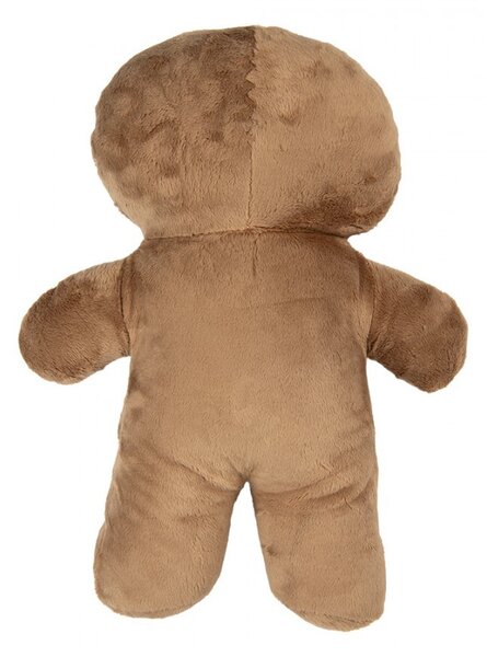 Dekoratívny hnedý vankúš Gingerbread Man - 20*5*35 cm - Clayre & Eef