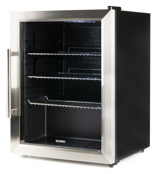 DOMO DO91609BK barová chladnička so sklenenými dverami, 60 l