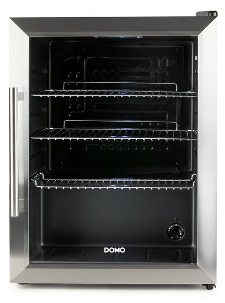 DOMO DO91609BK barová chladnička so sklenenými dverami, 60 l