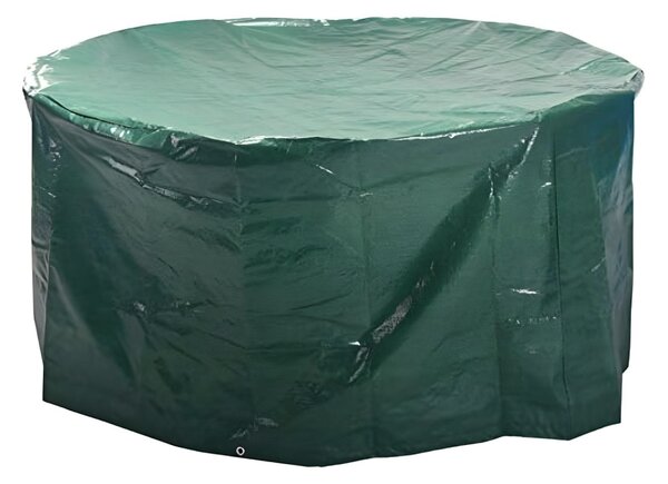 KONDELA Ochranný obal na záhradný okrúhly set, 163x89 cm, zelená, KAVER TYP 21