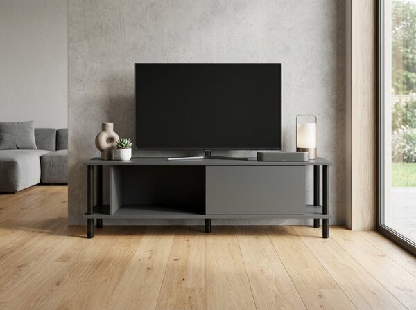 TV stolík PARIS 150 cm, antracit