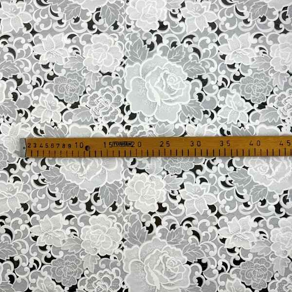 Obrus ​​PVC Easy Lace- čipkový - 103A, rolka 132cmx22m