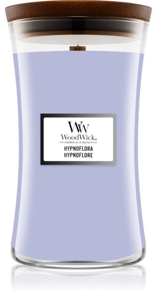 Woodwick Hypnoflora vonná sviečka s dreveným knotom 610 g