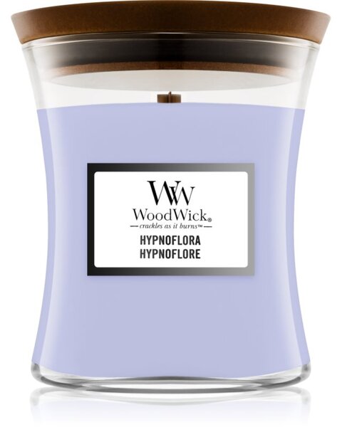 Woodwick Hypnoflora vonná sviečka s dreveným knotom 275 g