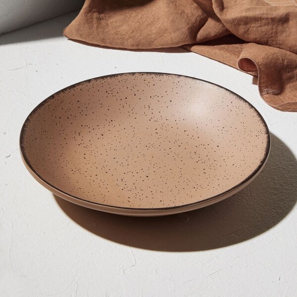 Estia Porcelánový hluboký talíř Terra 23 cm lososový