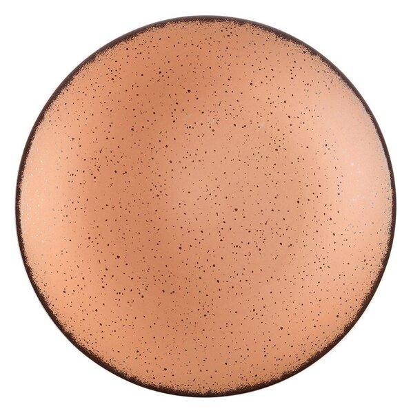 Estia Porcelánový hluboký talíř Terra 23 cm lososový