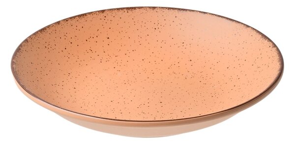 Estia Porcelánový hluboký talíř Terra 23 cm lososový