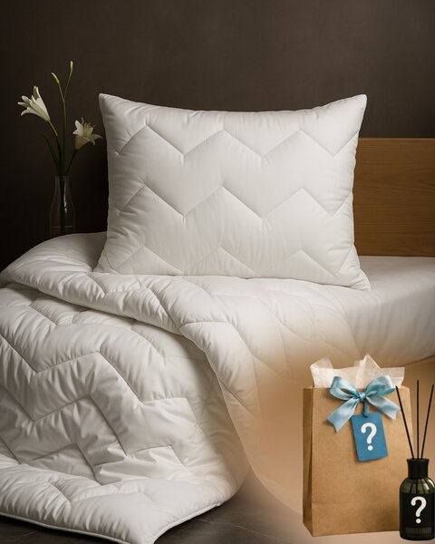 Zvýhodnený Bamboo set paplón 140x200 cm a vankúš 70x90 cm + darček aroma difuzér Loreva zdarma