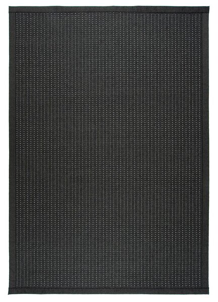 Koberec Valkea: Čierna 80x200 cm