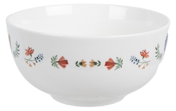Miska s kohútikom a sliepočkou Chicken and Rooster - Ø 14*7 cm / 500 ml - Clayre & Eef