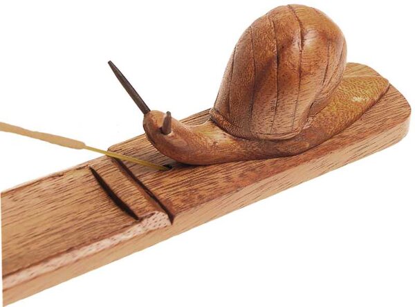 Stojan na vonné tyčinky Slimák (Vonná tyčinka do bytu Stojan so slimákom)
