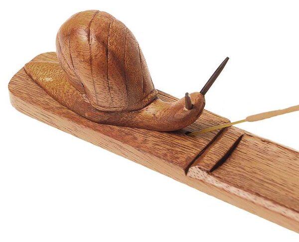 Stojan na vonné tyčinky Slimák (Vonná tyčinka do bytu Stojan so slimákom)