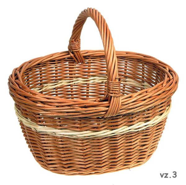 Prútený košík (Prútený košík na pečivo)