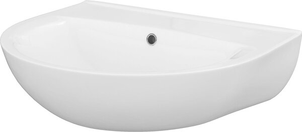 Cersanit President, závesné umývadlo bez otvoru na batériu 60x48 cm, biela, K08-009