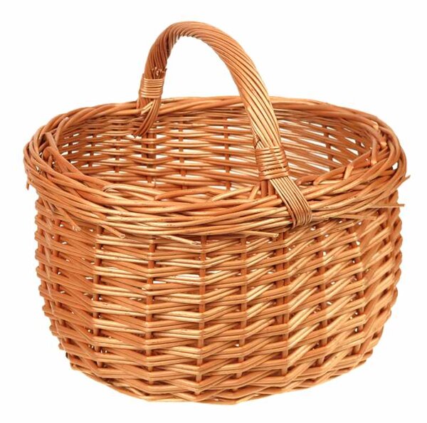 Prútený košík (Prútený košík na pečivo)