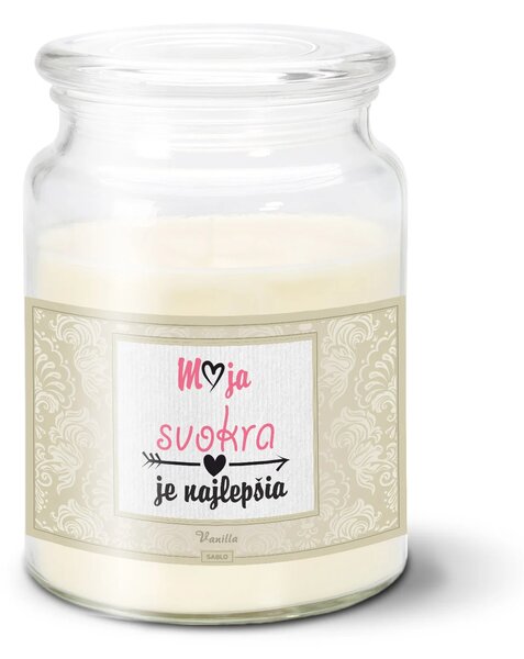 Sablio Sviečka Moja svokra je najlepšia - 500 g