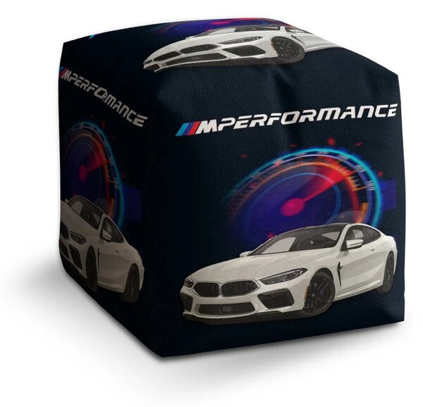 Sablio Taburet Cube MPERFORMANCE Tachometer - 40x40x40 cm