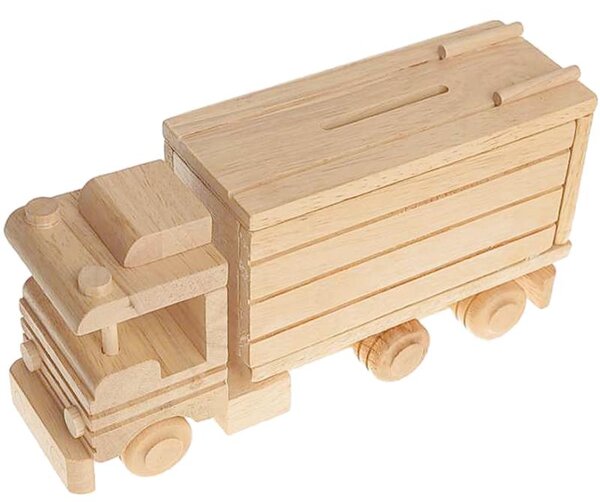 Detská Pokladnička Auto ( Drevené hračky)