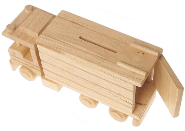 Detská Pokladnička Auto ( Drevené hračky)