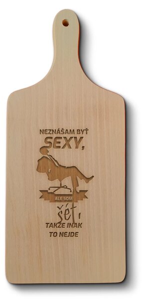 Sablio Doštička na krájanie Neznášam byť sexy, ale som šéf