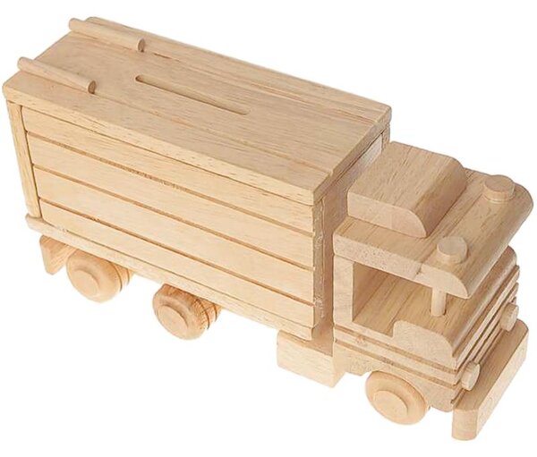 Detská Pokladnička Auto ( Drevené hračky)