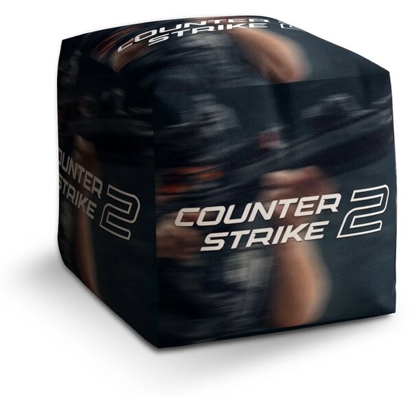Sablio Taburet Cube Counter Strike 2 Vojak 2 - 40x40x40 cm