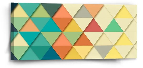 Sablio Obraz Trojuholník - 110x50 cm