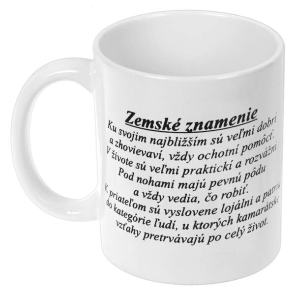 Znamenie Býk šálka (Darček na narodeniny)
