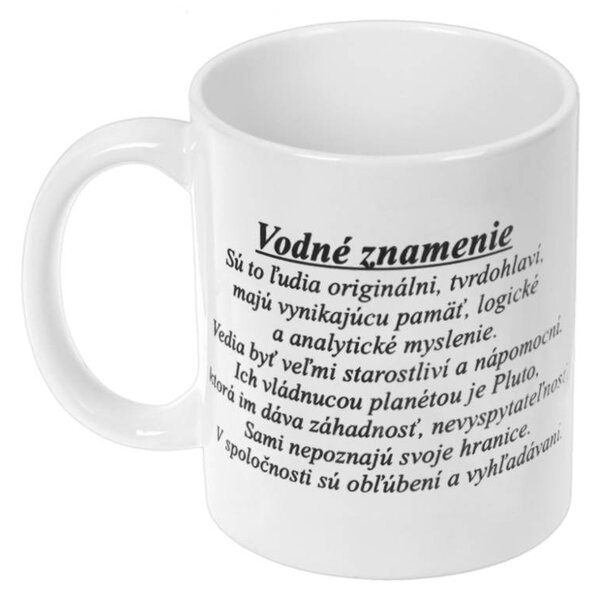 Znamenie Škorpión šálka (Šálka s potlačou znamenia Škorpión)