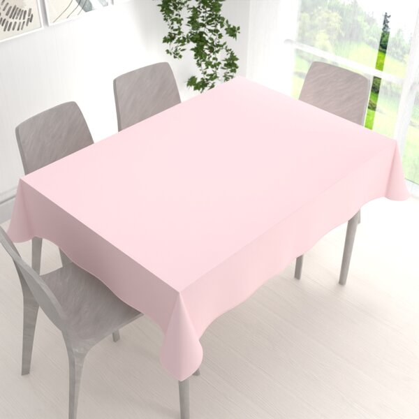 Biante Dekoračný obdĺžnikový obrus Rongo RG-062 Cukrovo ružový 50x100 cm